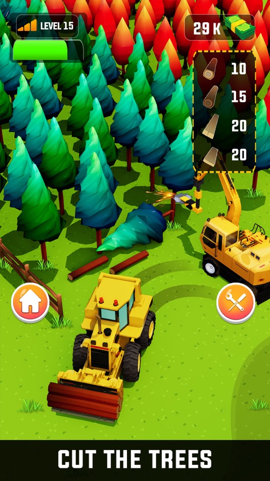 Idle Lumber Harvester Mill 3D - 1.0 - (iOS)