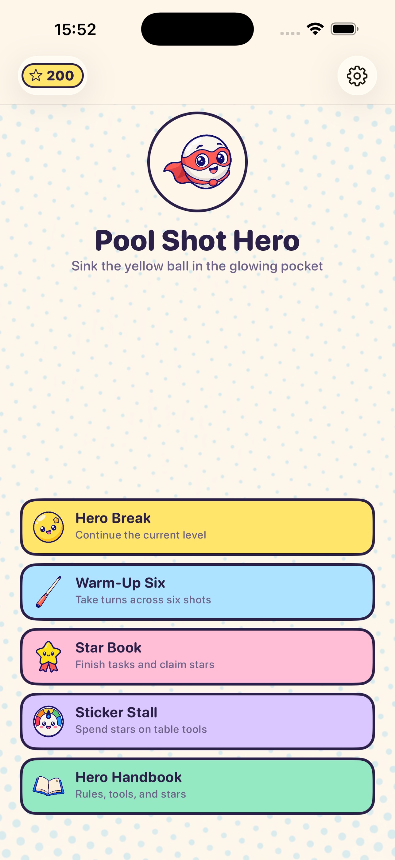 Screenshot 1 of Pool Shot Hero