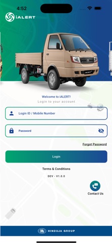 iALERT Ashok Leyland Screenshot 1 of 5