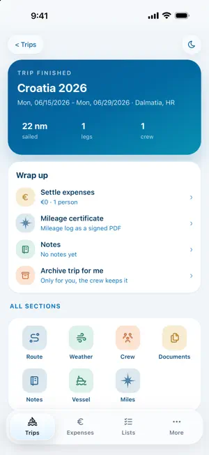 plan2sail screenshot 3