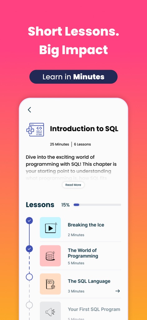 Learn SQL & Database - 교육 앱 | MWM