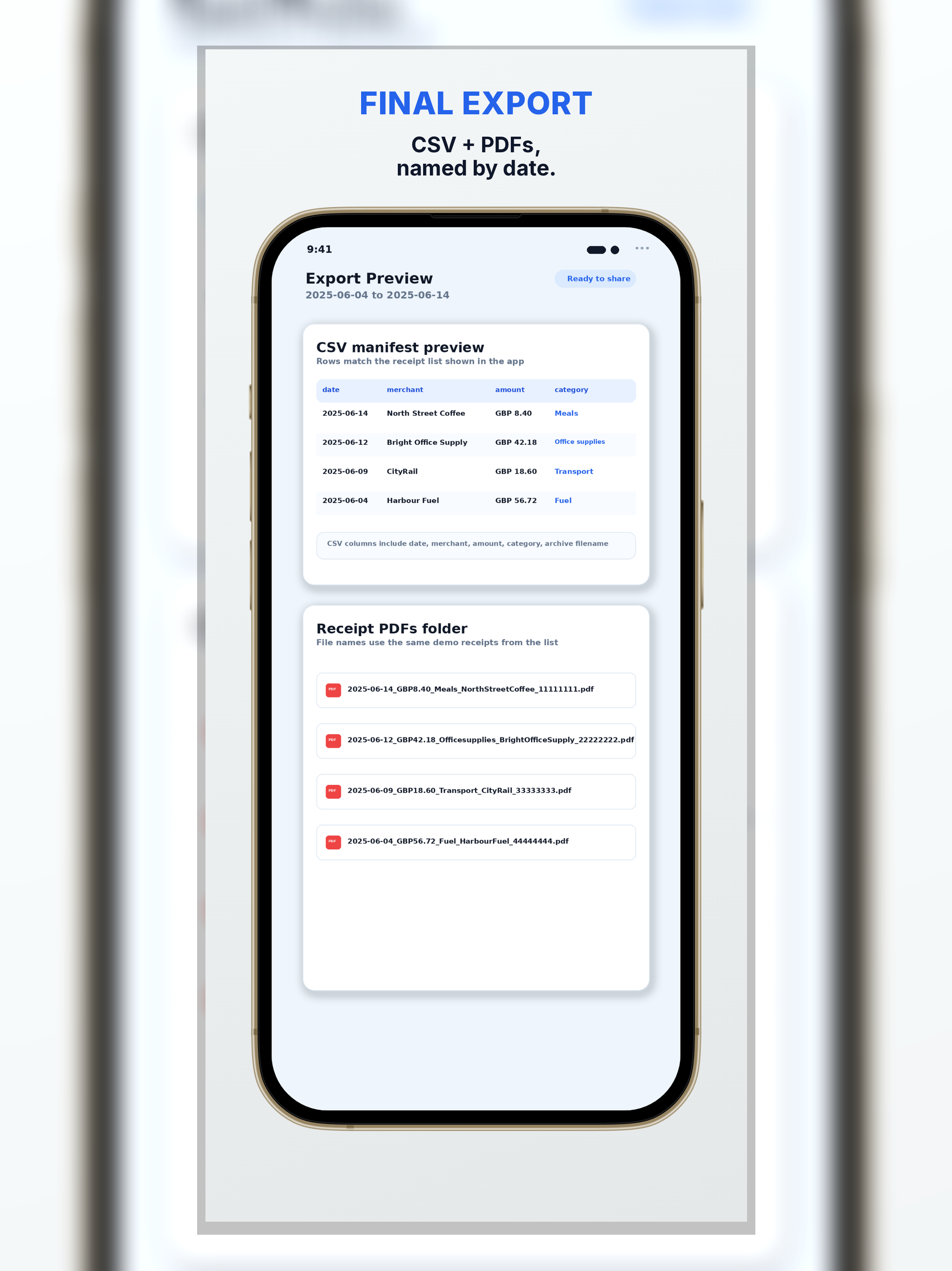 ReceiptDock: Receipt Manager