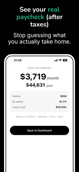 Work Hours & Time Card screenshot 1