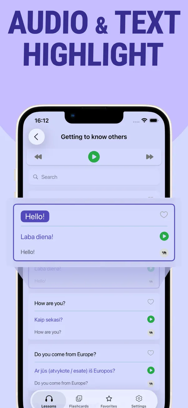 Screenshot #2 pour Learn Lithuanian - Lentil