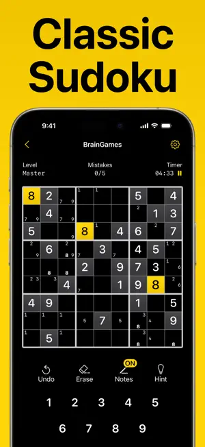 Sudoku: Logic Number Puzzles screenshot 1