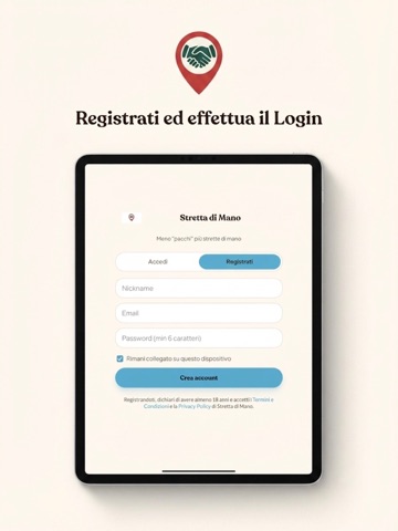 Stretta di Mano iPad screenshot 1