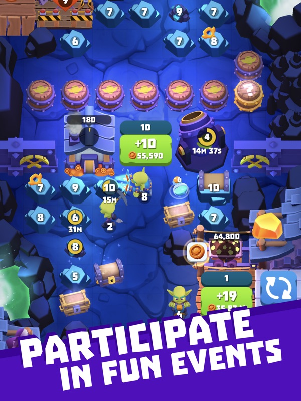 Gold and Goblins: Idle Merge screenshot 11