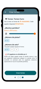 Tennis & Padel Tournaments screenshot