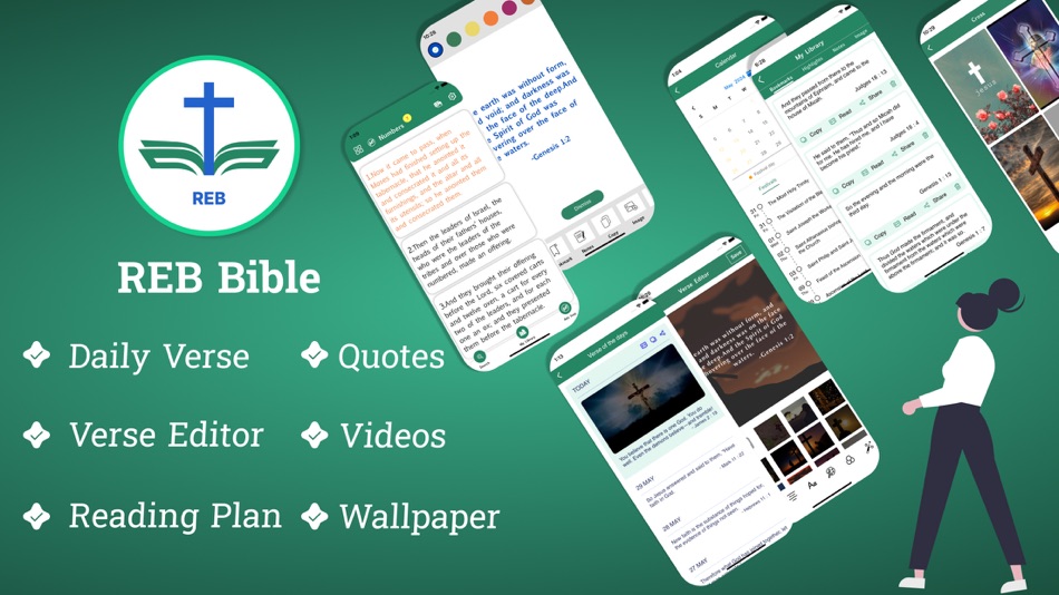 #1. Revised English Bible (iOS) 由: Sumithra Kumar