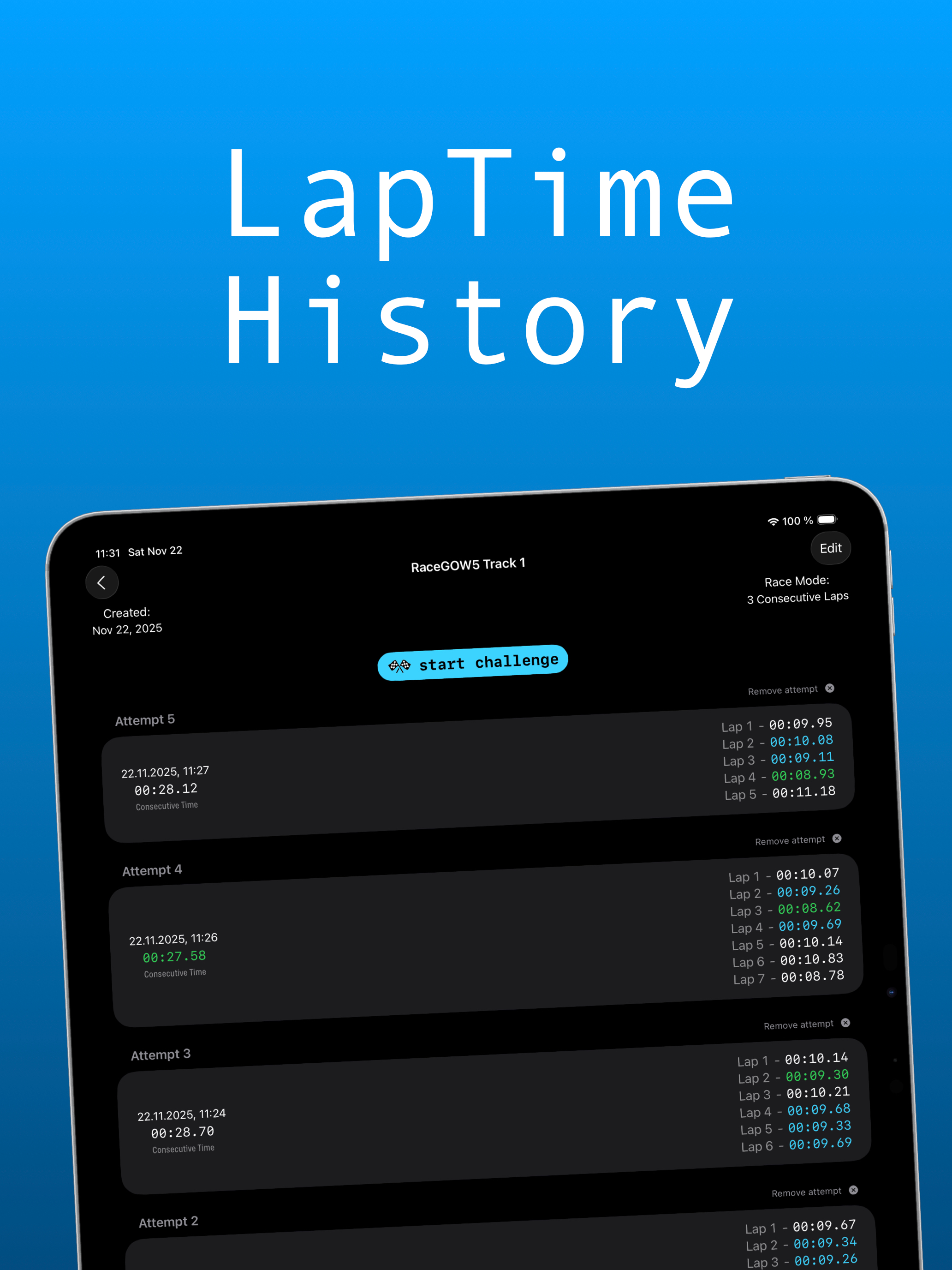 Handsfree LapTimer - FPV + RC