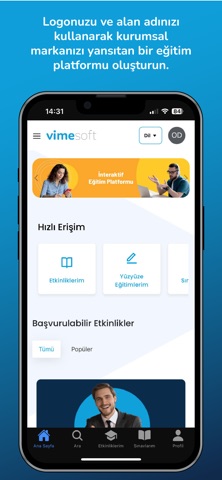 Vimesoft LMS screenshot