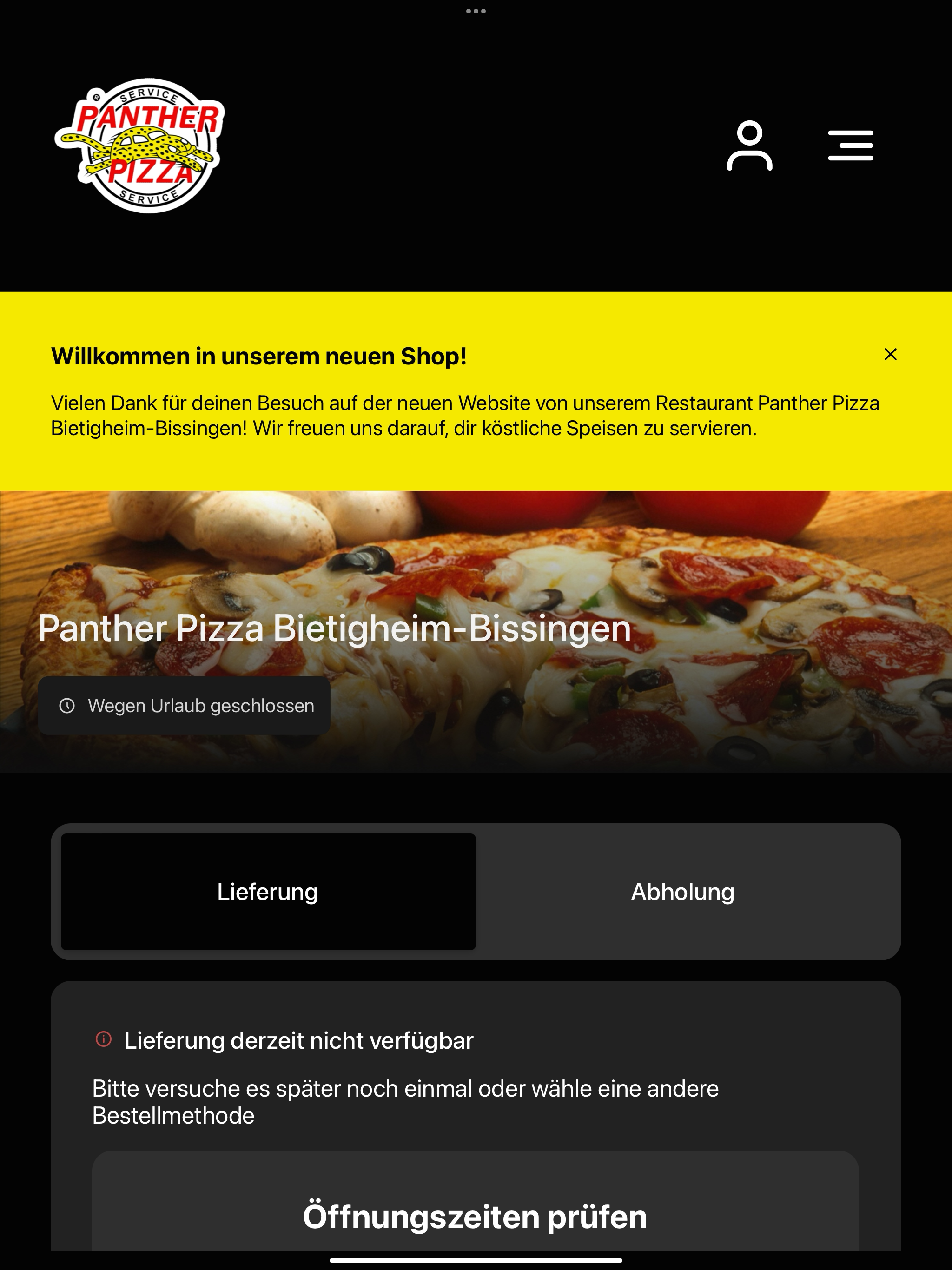 Panther Pizza Bietigheim