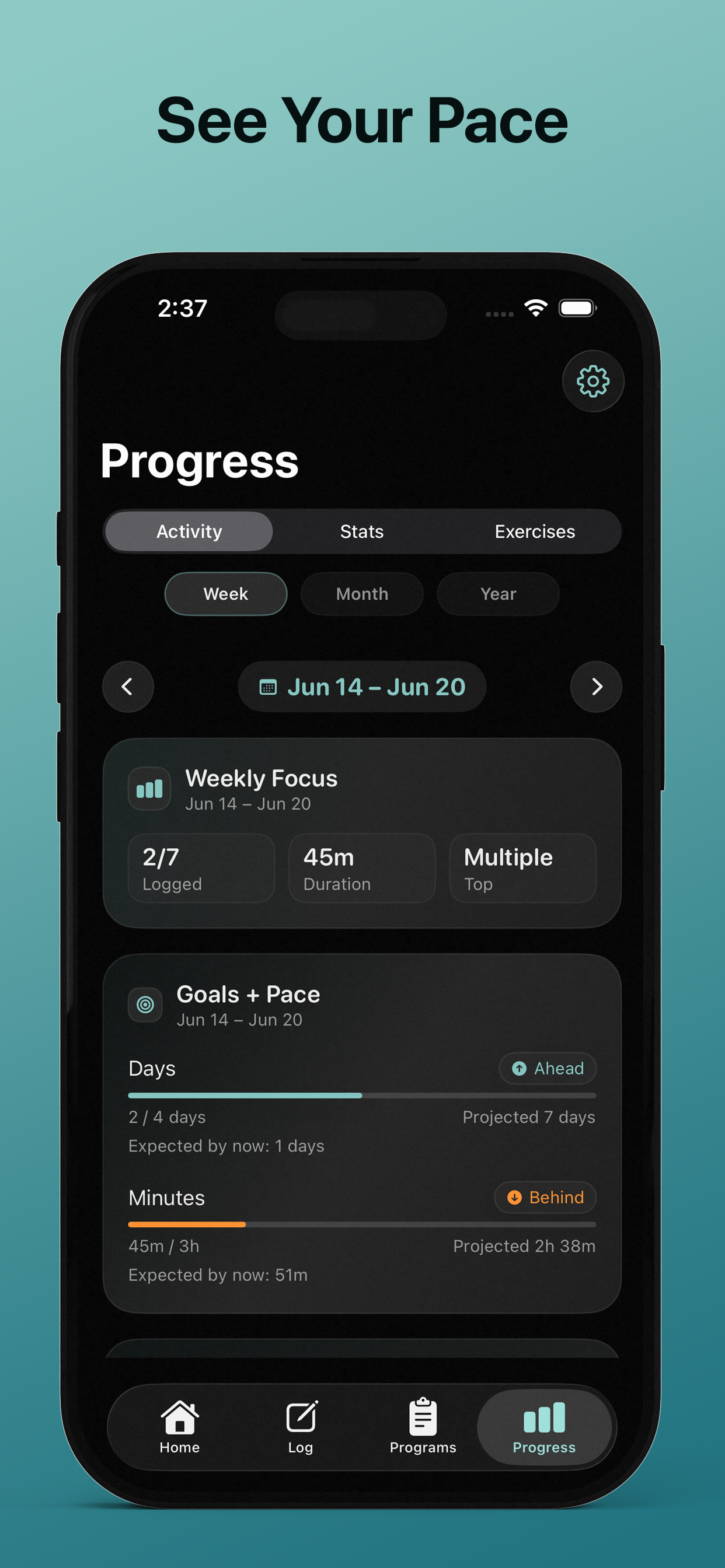 Logia Fitness: Workout Log screenshot 8
