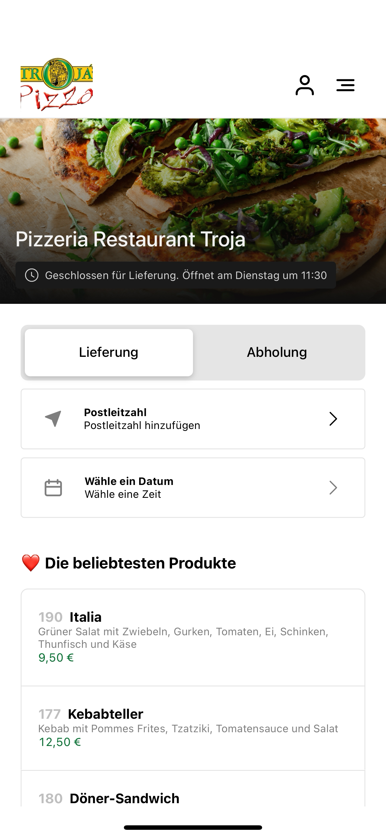 Pizzeria Restaurant Troja