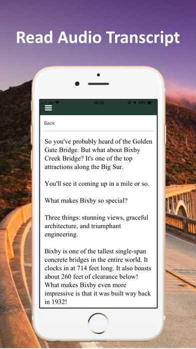Pacific Coast Highway 1 Guide iPhone screenshot 6 - Travel app