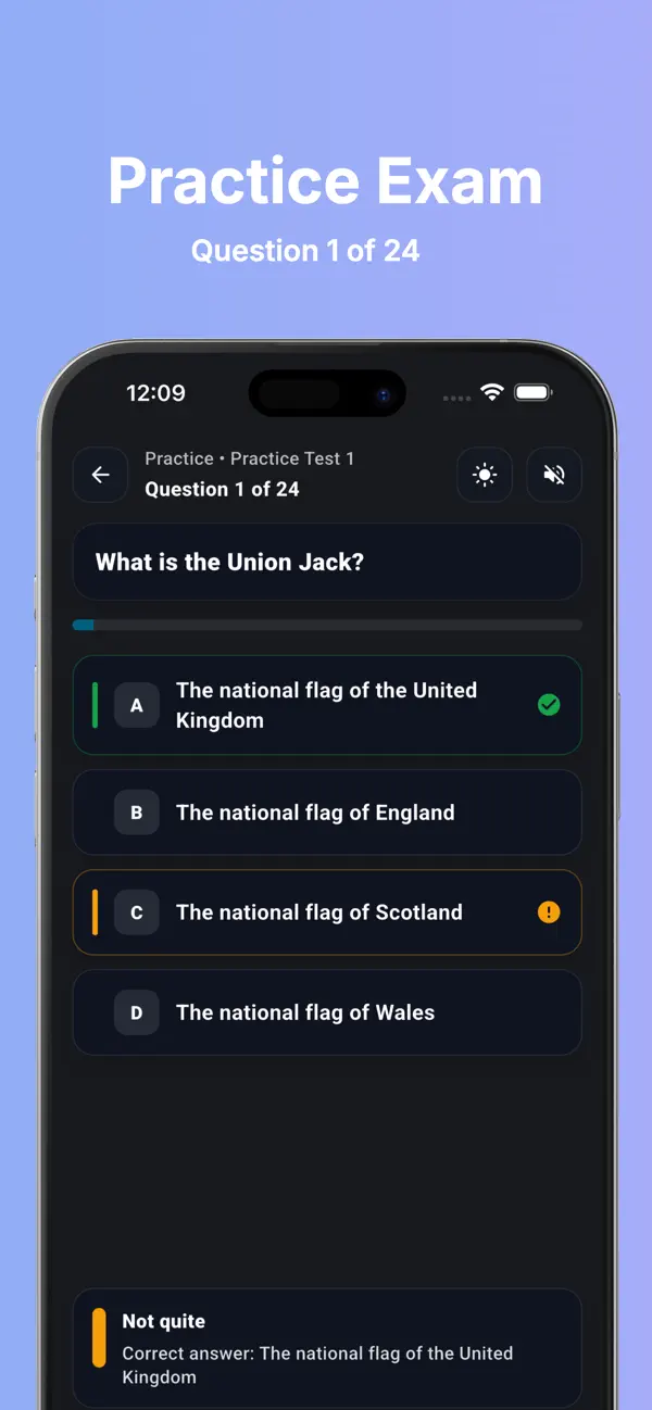 Screenshot #2 pour Life in the UK Test 2026 Prep