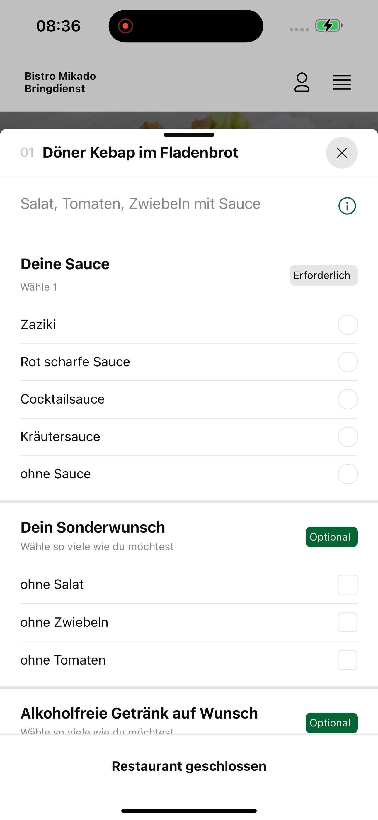 Bistro Mikado Bringdienst screenshot 7