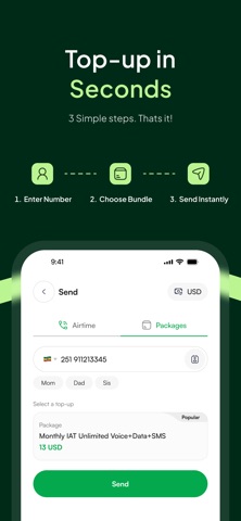 Remytel: Send Airtime, Package screenshot