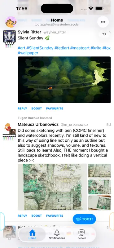 Toot! for Mastodon screenshot 1 of 6
