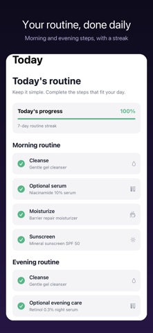 Ascend: Skincare Routine Screenshot 1 of 3