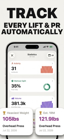Workout Tracker - LiftPad Screenshot 2 of 4