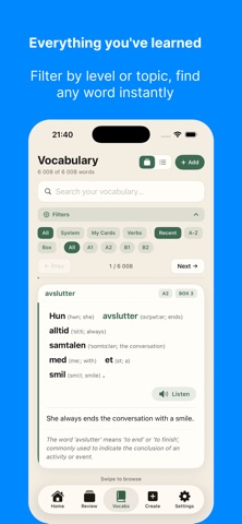 Lingden: Language Learning Screenshot 5 of 8
