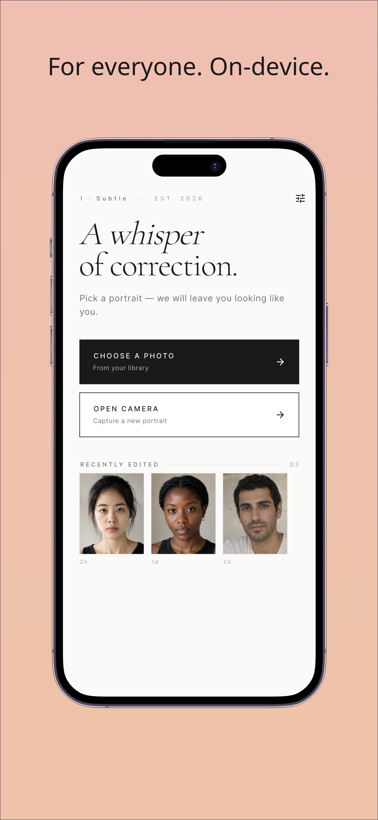Subtle - Natural Beauty Fil... screenshot 3