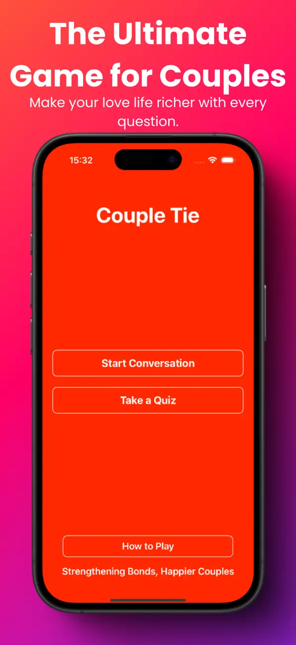 Screenshot #2 pour Couple Tie: Game to Spark Love