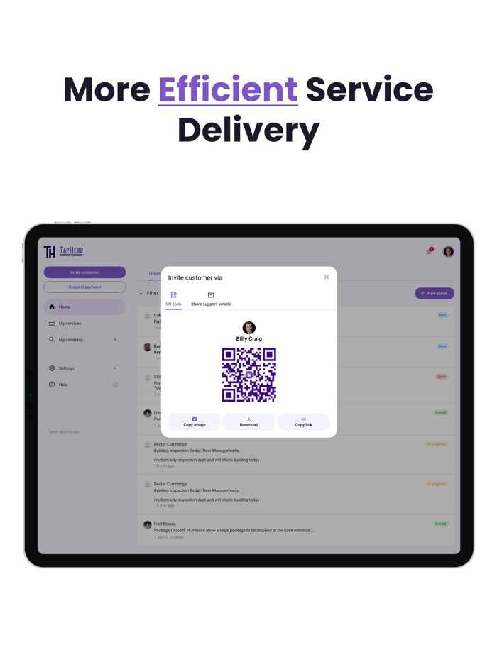 TapHero - Service Provider