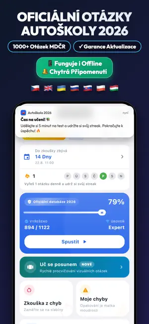 Czechia Driving License Test screenshot 1