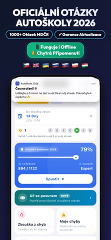 Autoškola Testy CZ : 2026 screenshot