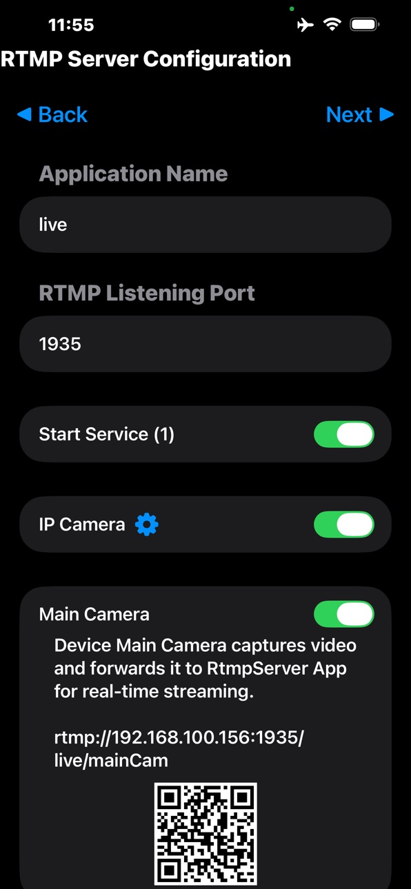 iPhone screenshot