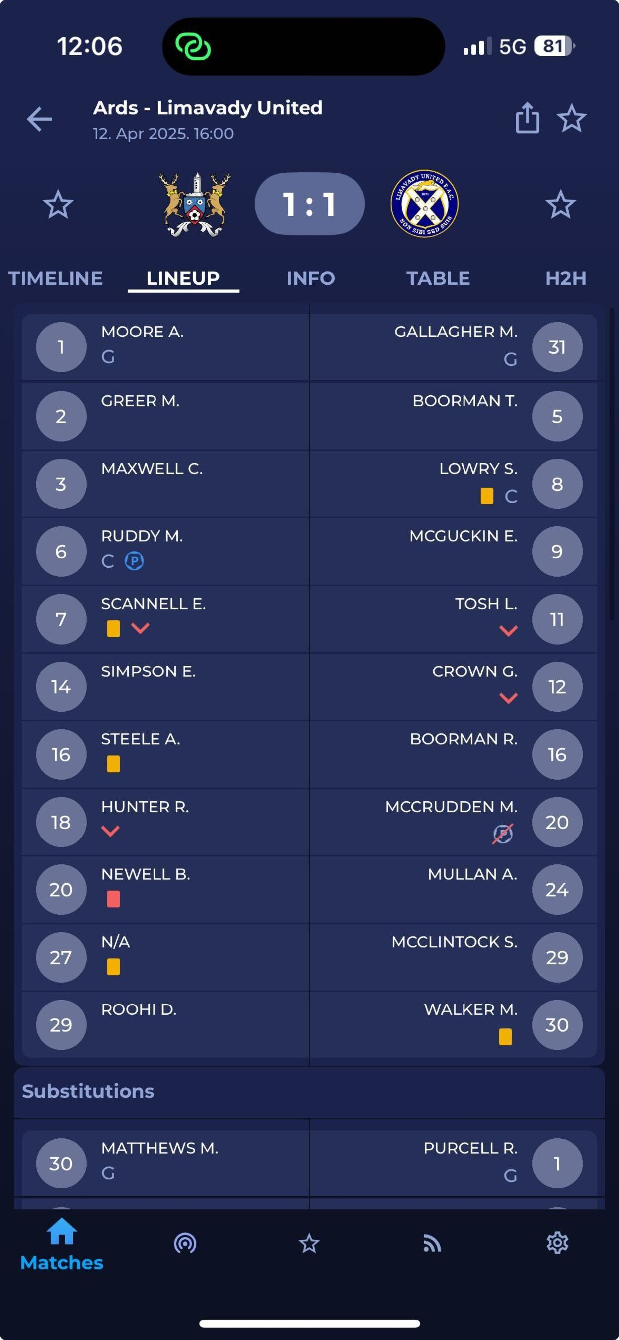 Football NI screenshot 3