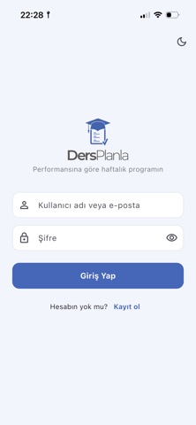 DersPlanla Screenshot 4 of 9