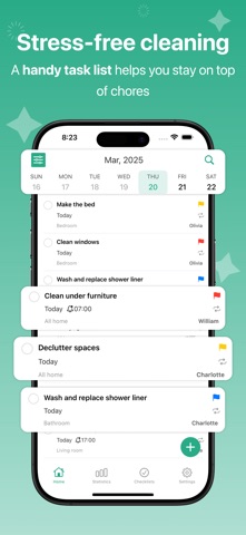 Daily Cleaning Checklist screenshot