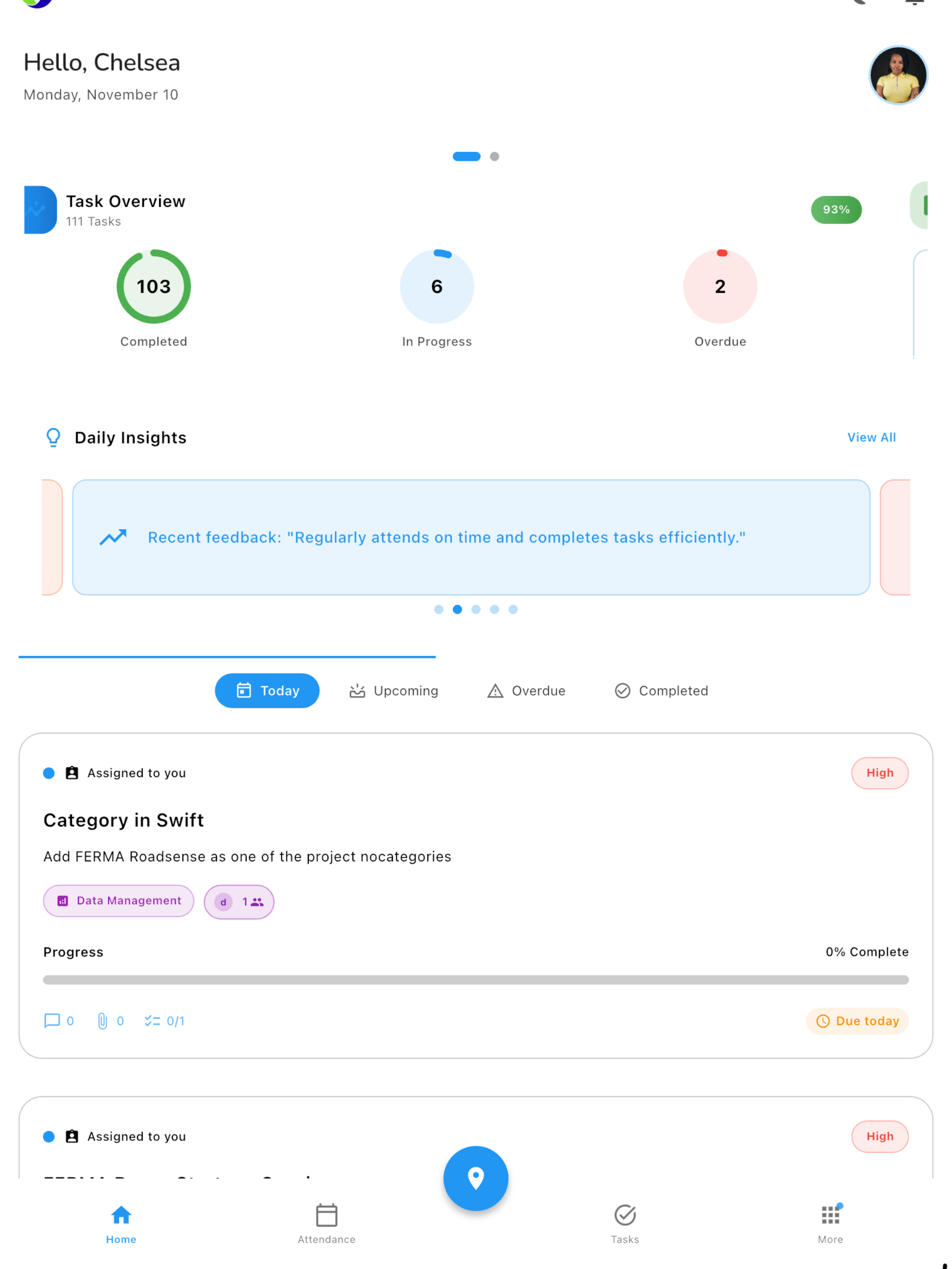 Swift: Track Your Productivity