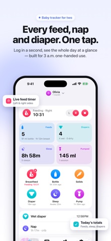 Finn: Baby Tracker skärmbild 1