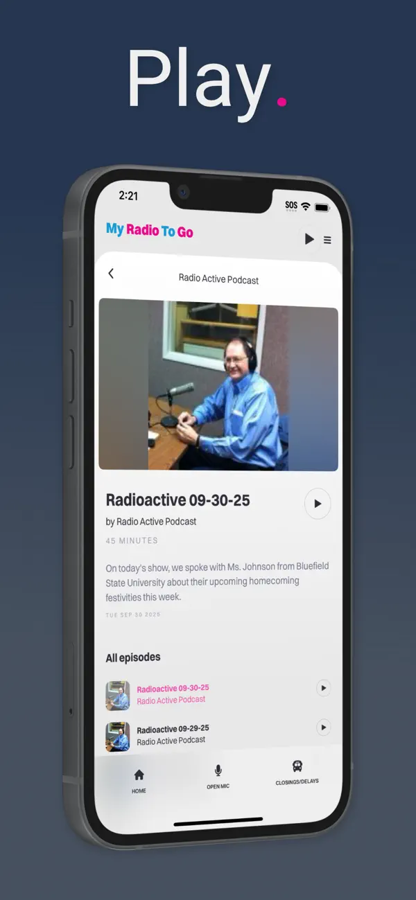 Screenshot #2 pour My Radio To Go