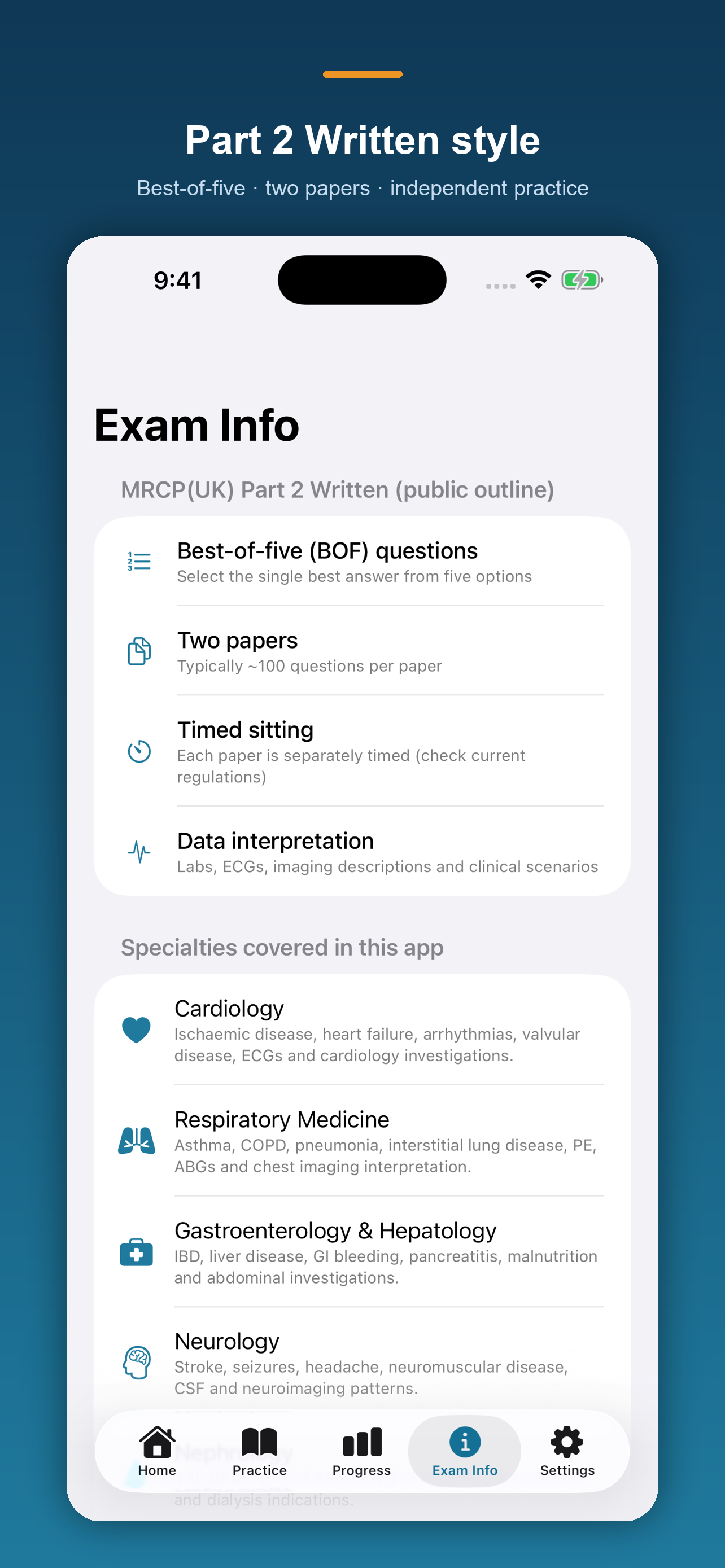 MRCP Part 2 Prep screenshot 5