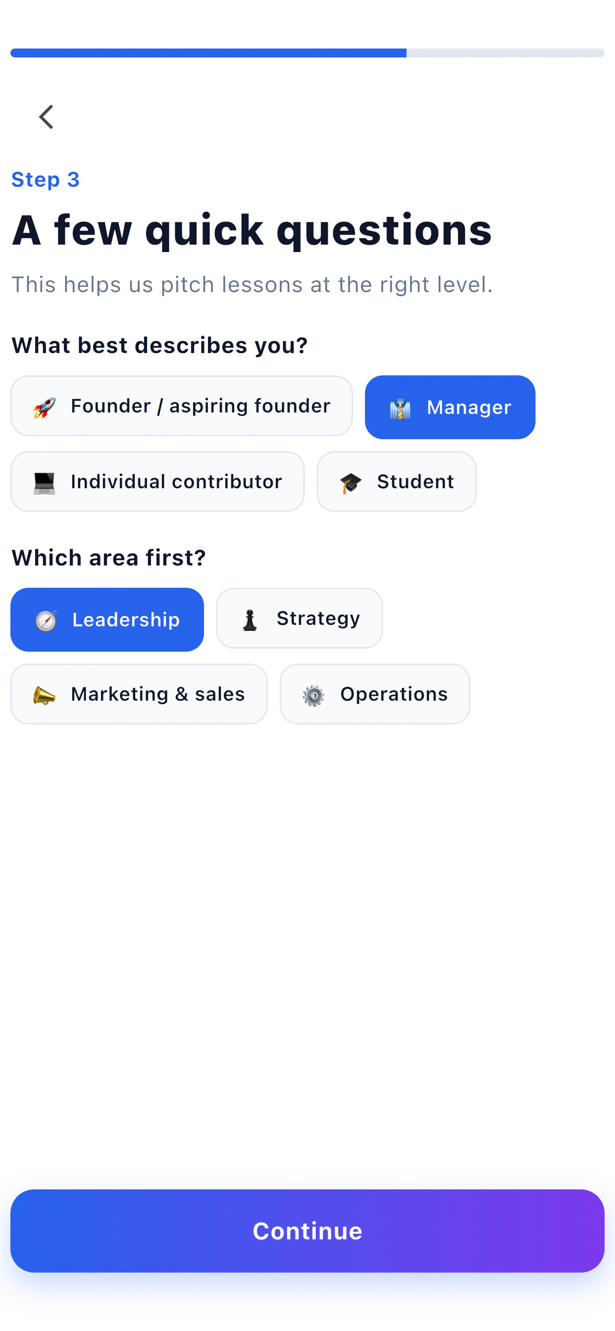 MicroLearning App