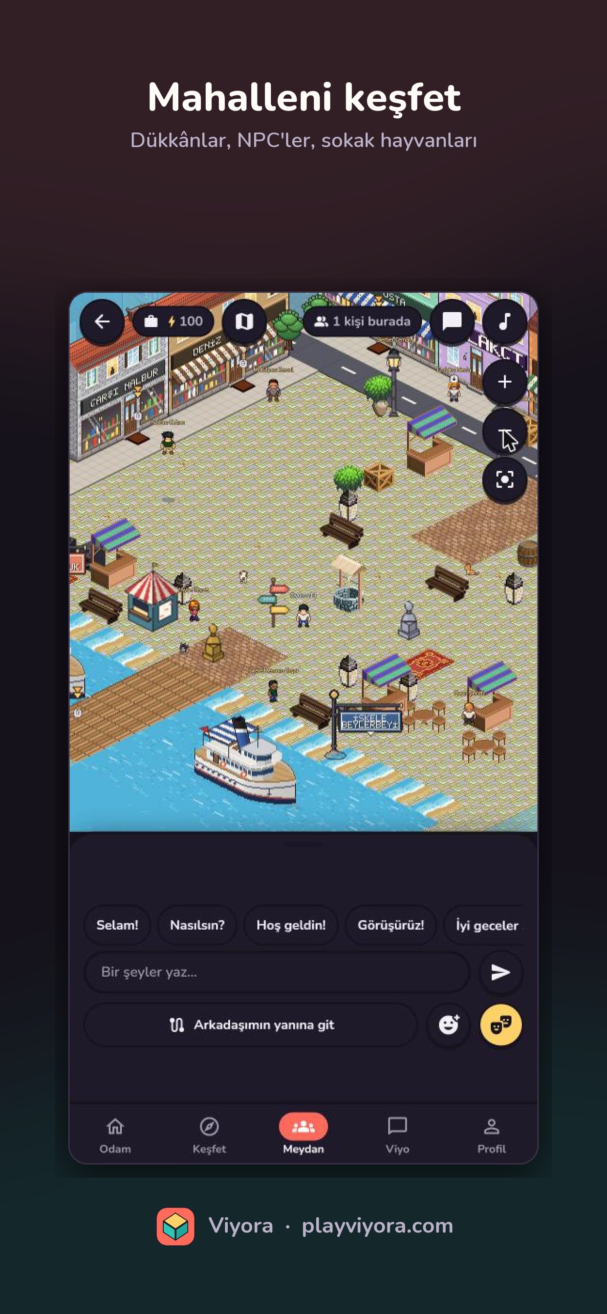 Screenshot 4 of Viyora: Sanal Mahalle