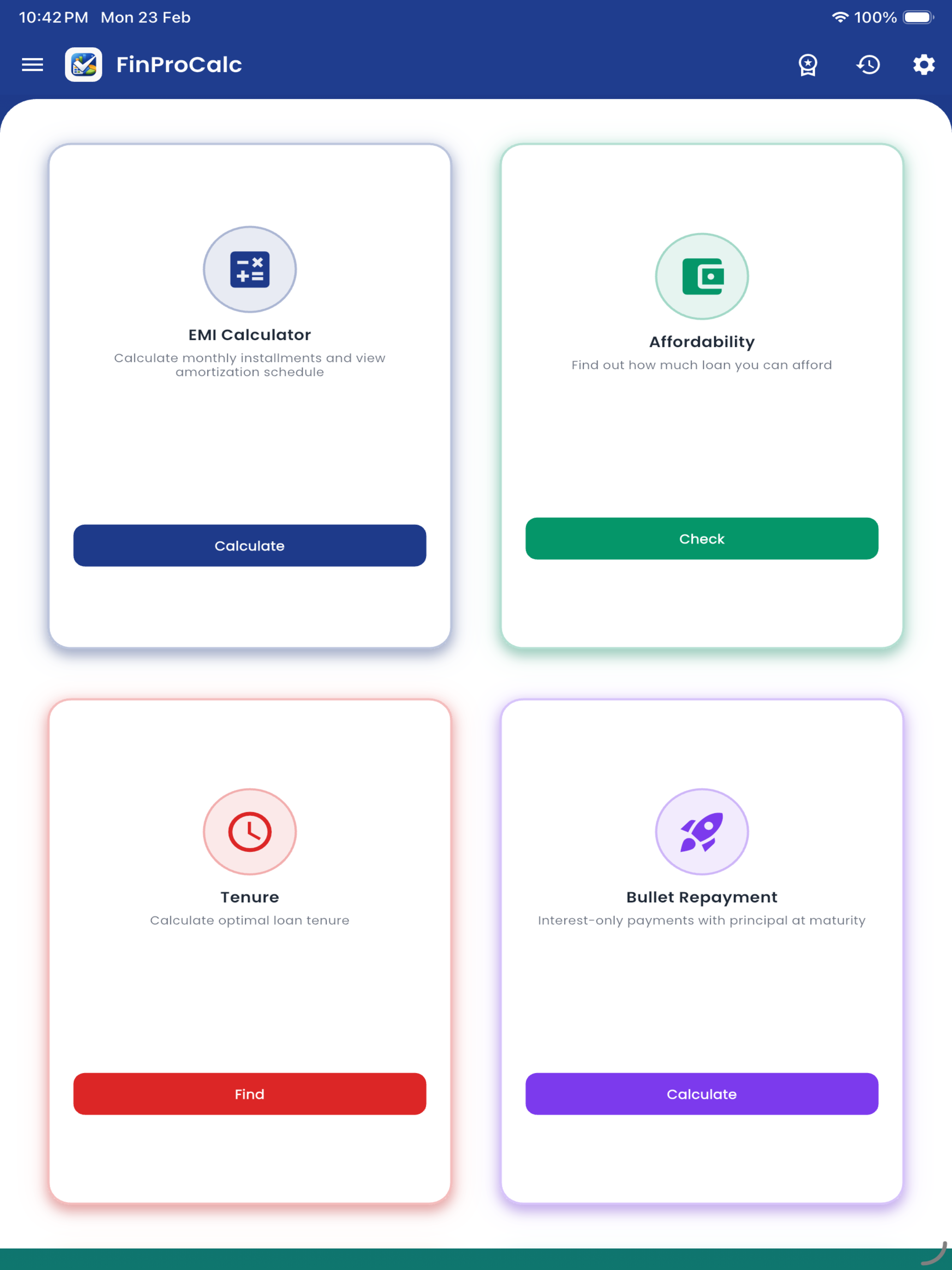 FinProCalc-Advanced Loan Calc