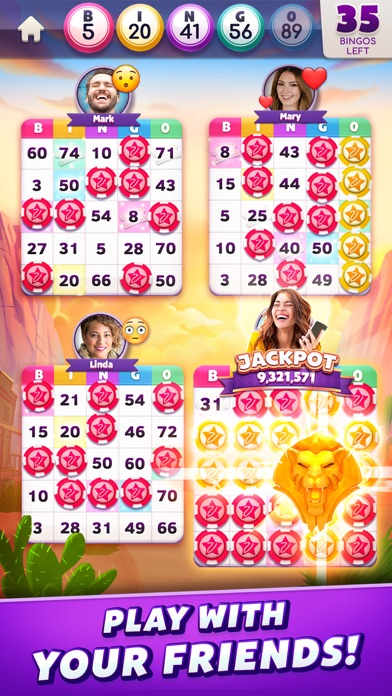 myVEGAS Bingo - Bingo Games Screenshot
