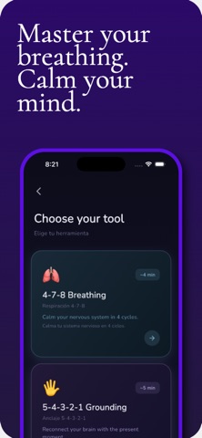BreatheOut: Panic Attack Aid Screenshot 2 of 4