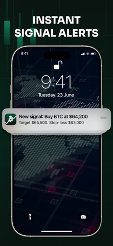 Crypto Trade Signal App screenshot