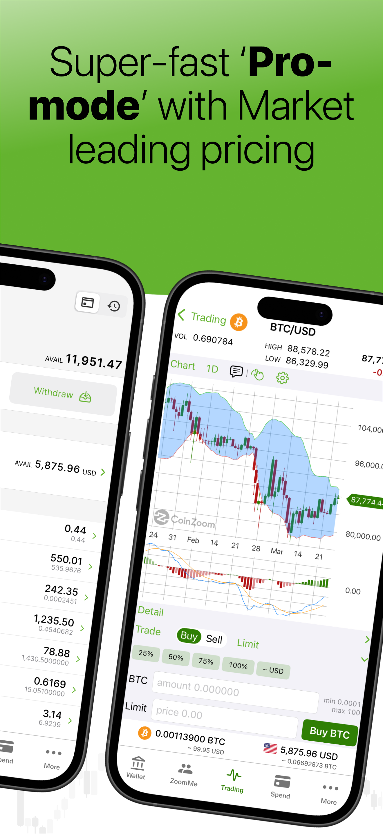 CoinZoom Buy, Spend, Send BTC screenshot 8