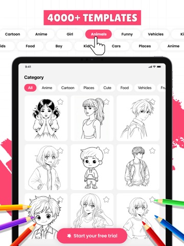 AR Sketch : Trace Drawing iPad screenshot