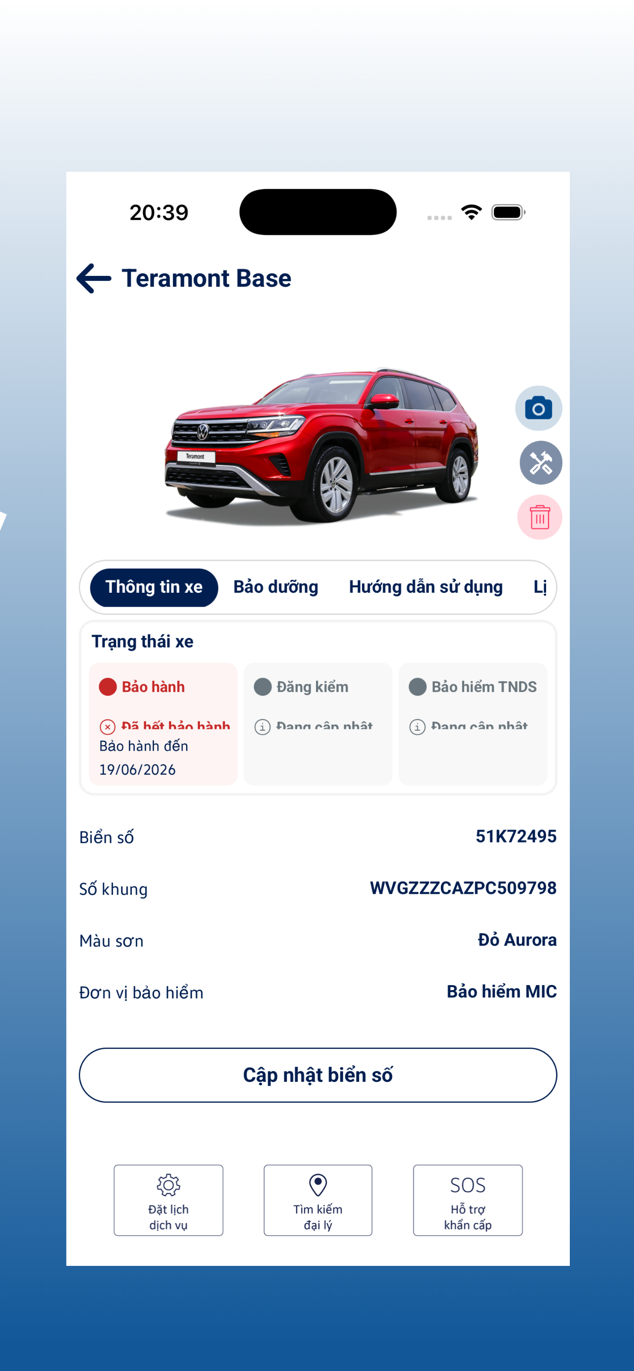 Volkswagen Connect screenshot 3