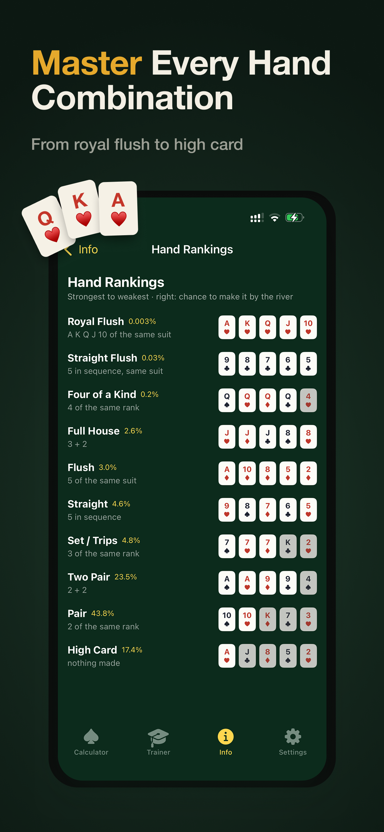 Chance: Card Odds Trainer screenshot 3