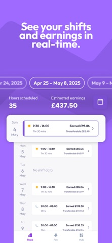 Stream - Workplace Finance iPhone screenshot 3